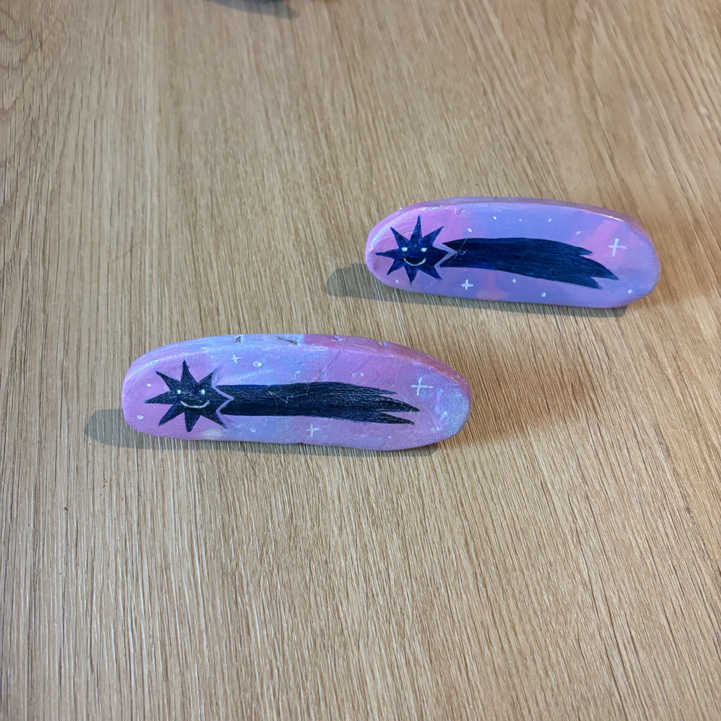 Shooting star hairclip