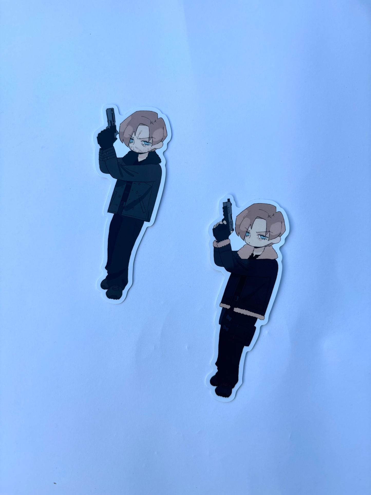 Leon Kennedy sticker set