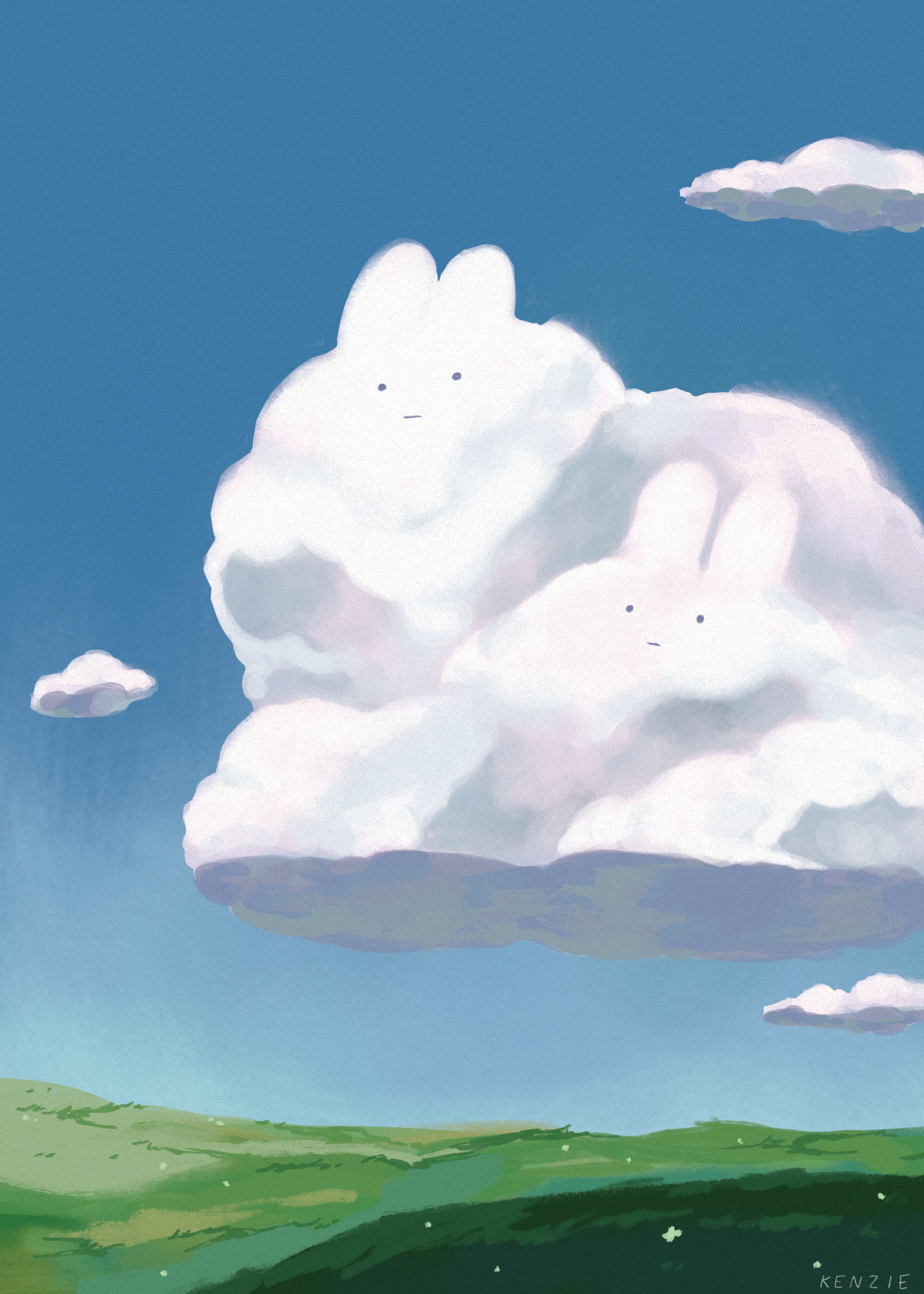 Clouds 8 x 10 print