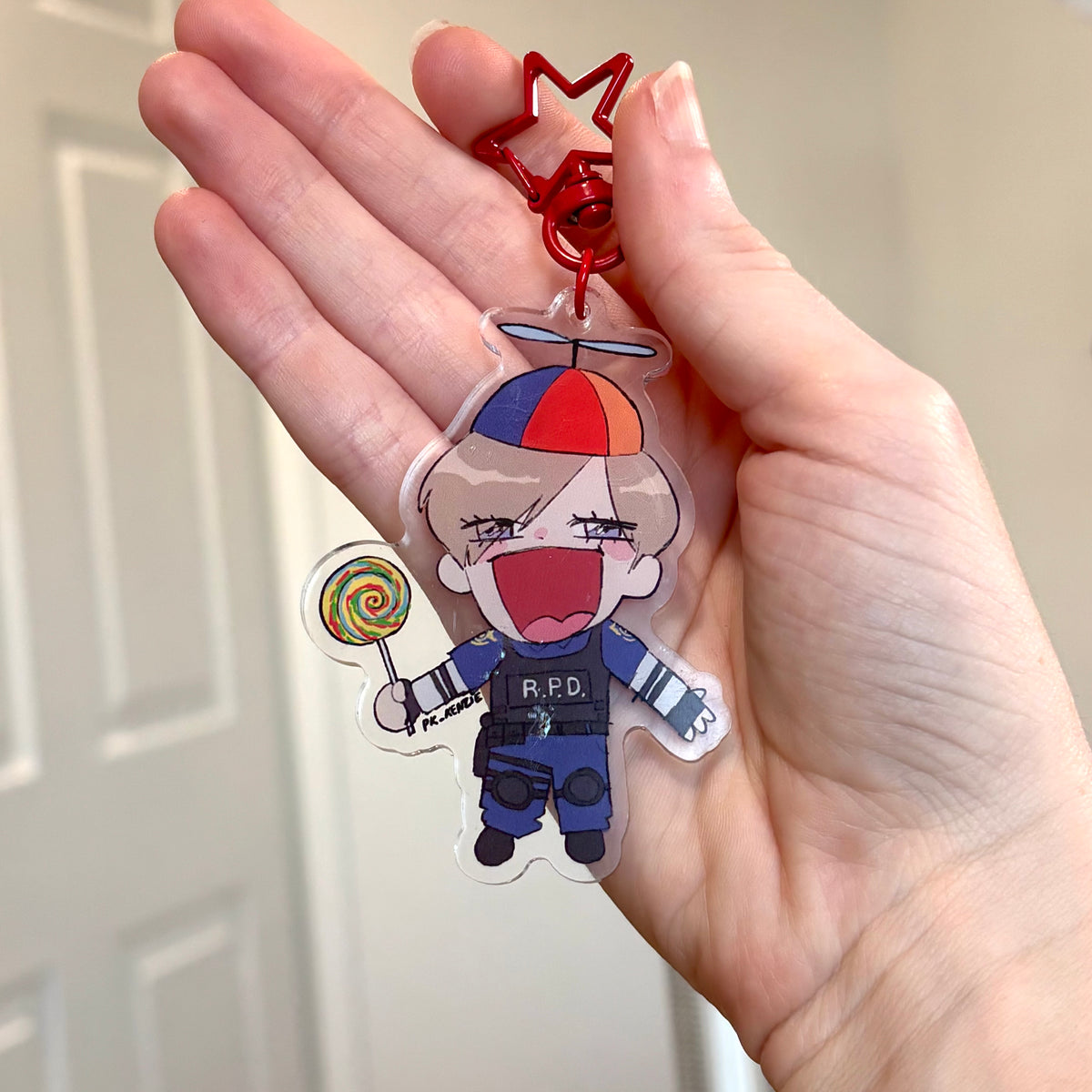 Rookie Leon Keychain