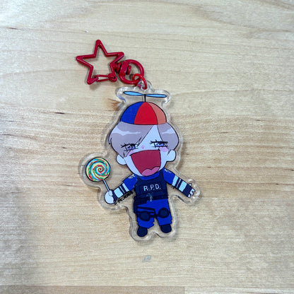 Rookie Leon Keychain