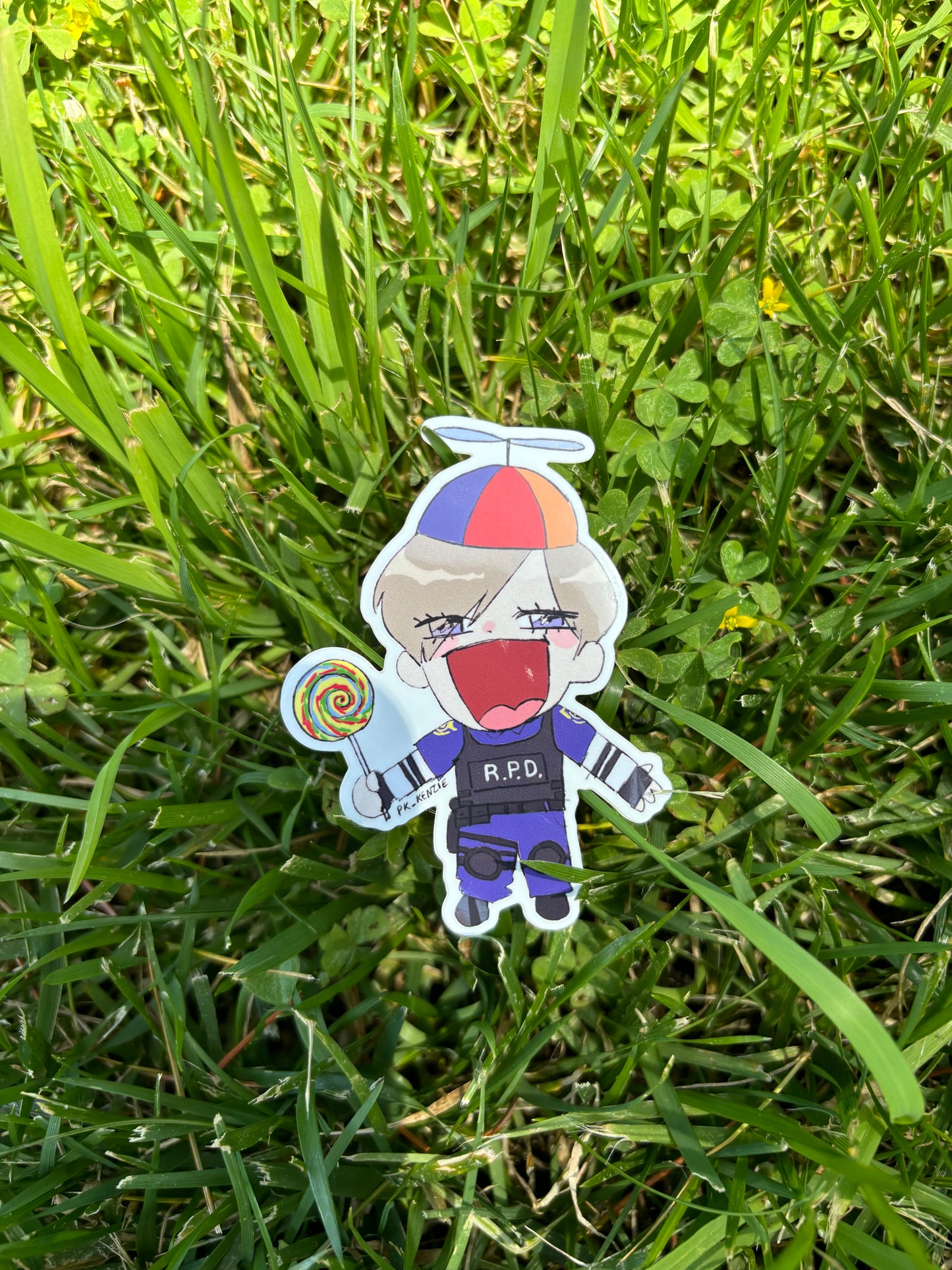 Rookie Leon vinyl sticker