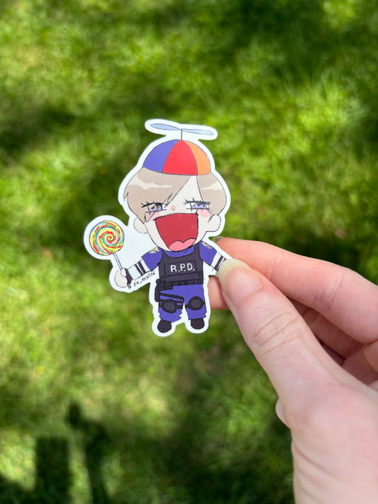 Rookie Leon vinyl sticker