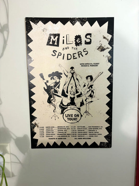 Miles and the Spiders 11 x 17 print