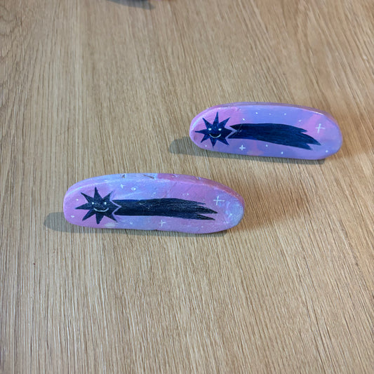 Shooting star hairclip