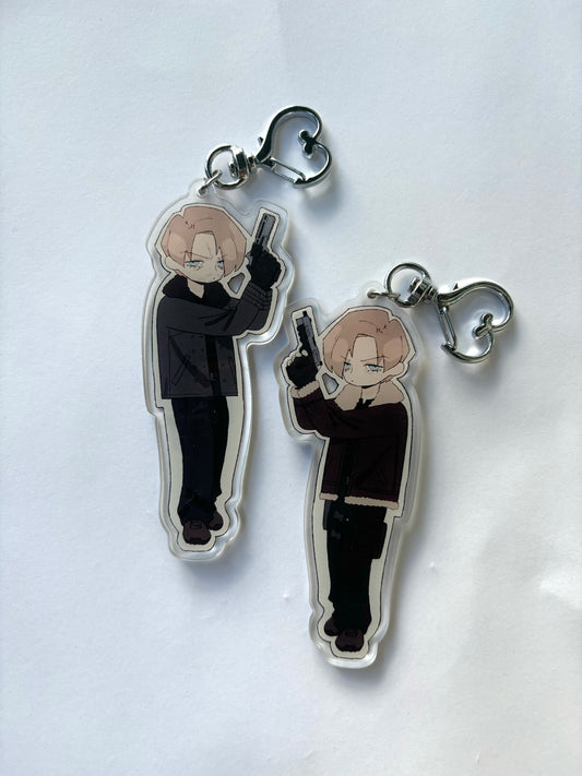 Leon Kennedy keychain PREORDER