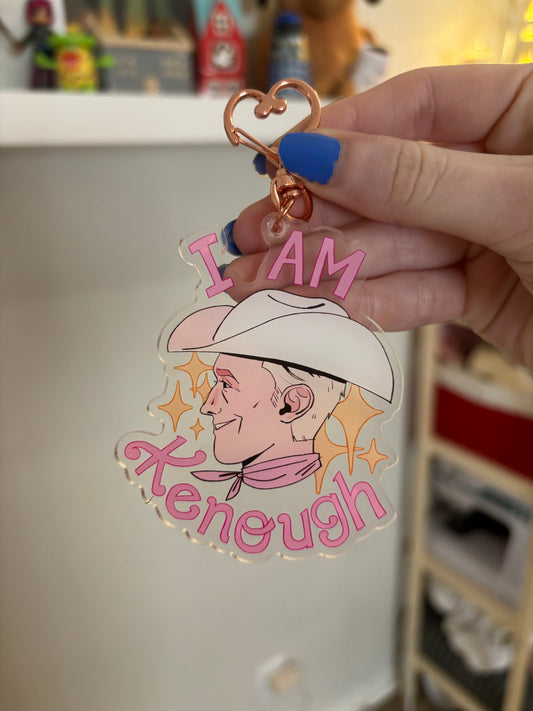 I am Kenough keychain