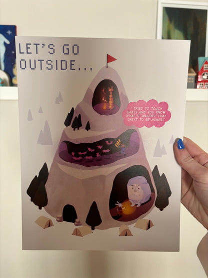 Mountain 8 x 10 print