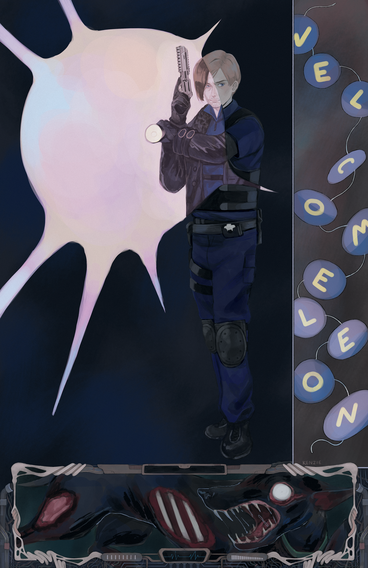 Leon Kennedy Print